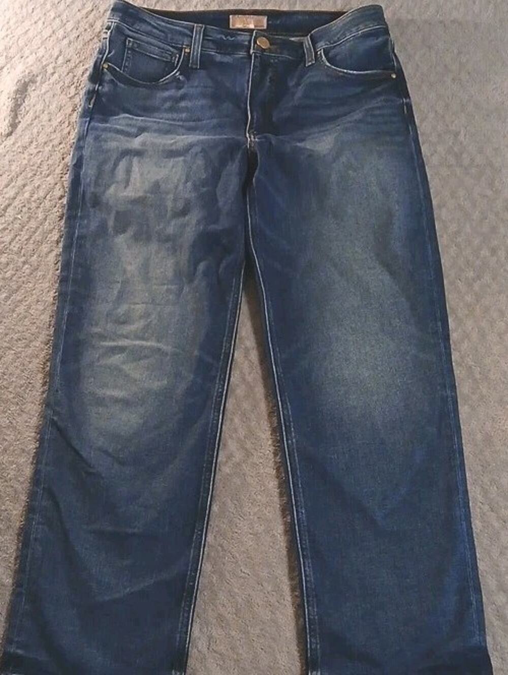 KUT from the Kloth Fab Ab Womens Straight Leg Jeans Blue Medium Wash Stretch 10